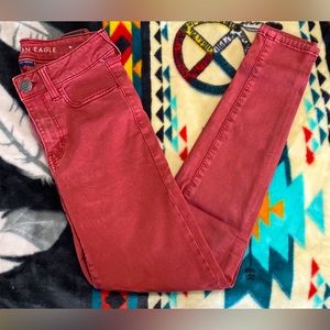 AE High Rise Jeggings